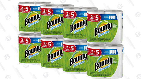Bounty Quick Size Paper Towels 12-Pack | $24 | Amazon | Clip the $5 couponBounty Quick Size Paper Towels 16-Pack | $30 | Amazon | Clip the $5 coupon